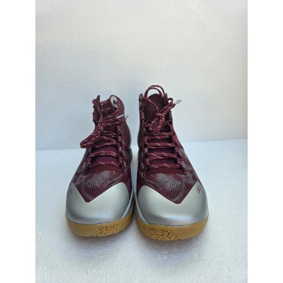 New Under Armour Curry 2 Retro UA Domaine Red Silver Gum Men\'s Sz 11 3026052-601 main image 6